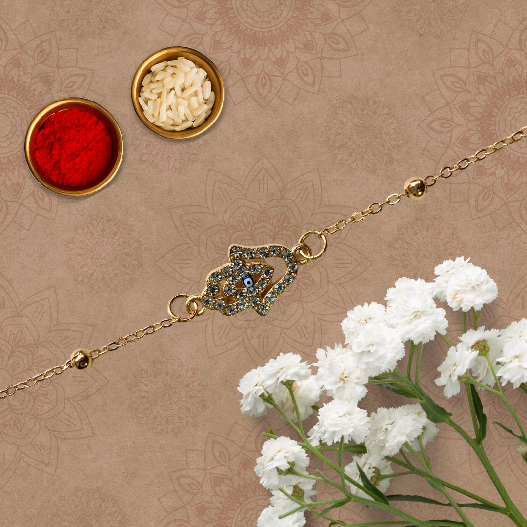 Evil Eye Hand Rakhi