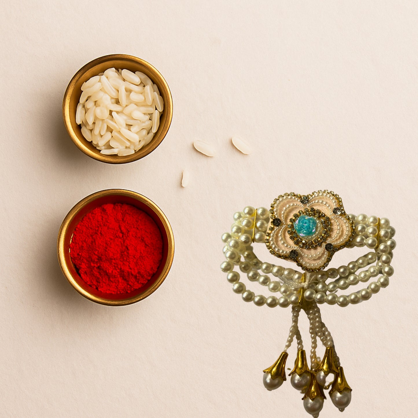 Flower women Bracelet Rakhi