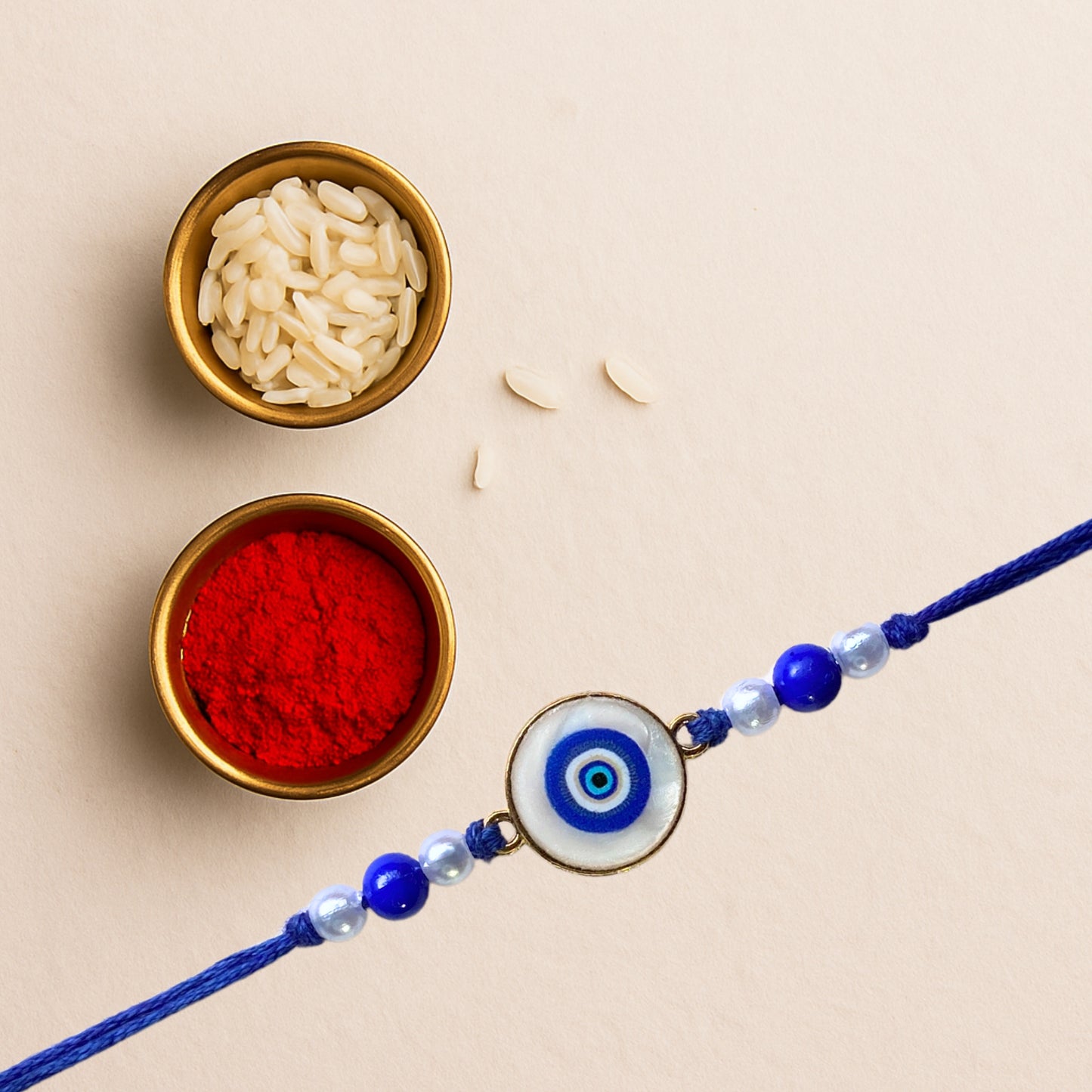 Evil Eye Round Rakhi