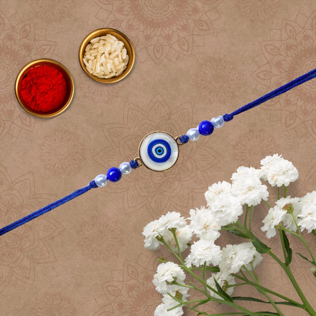 Evil Eye Round Rakhi