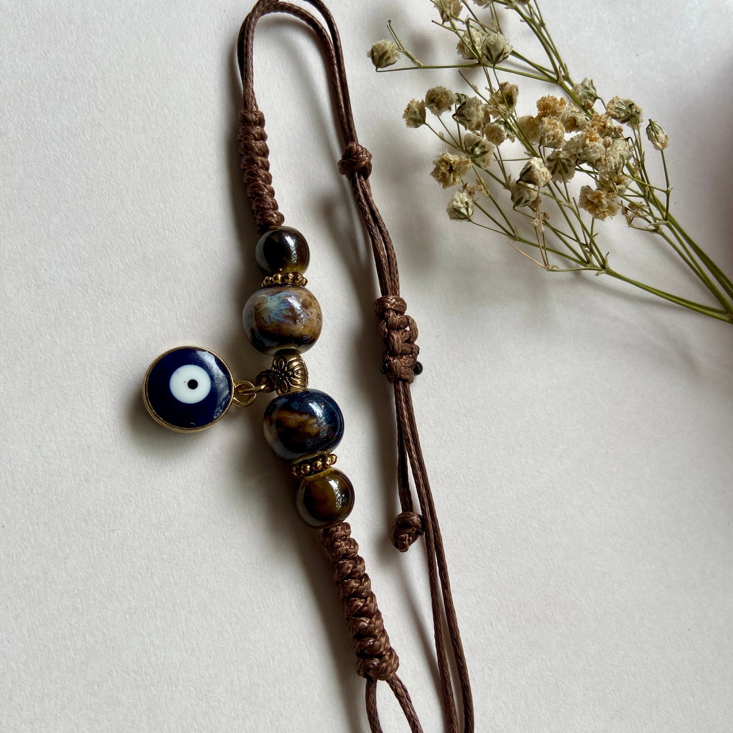 Brown string Rakhi
