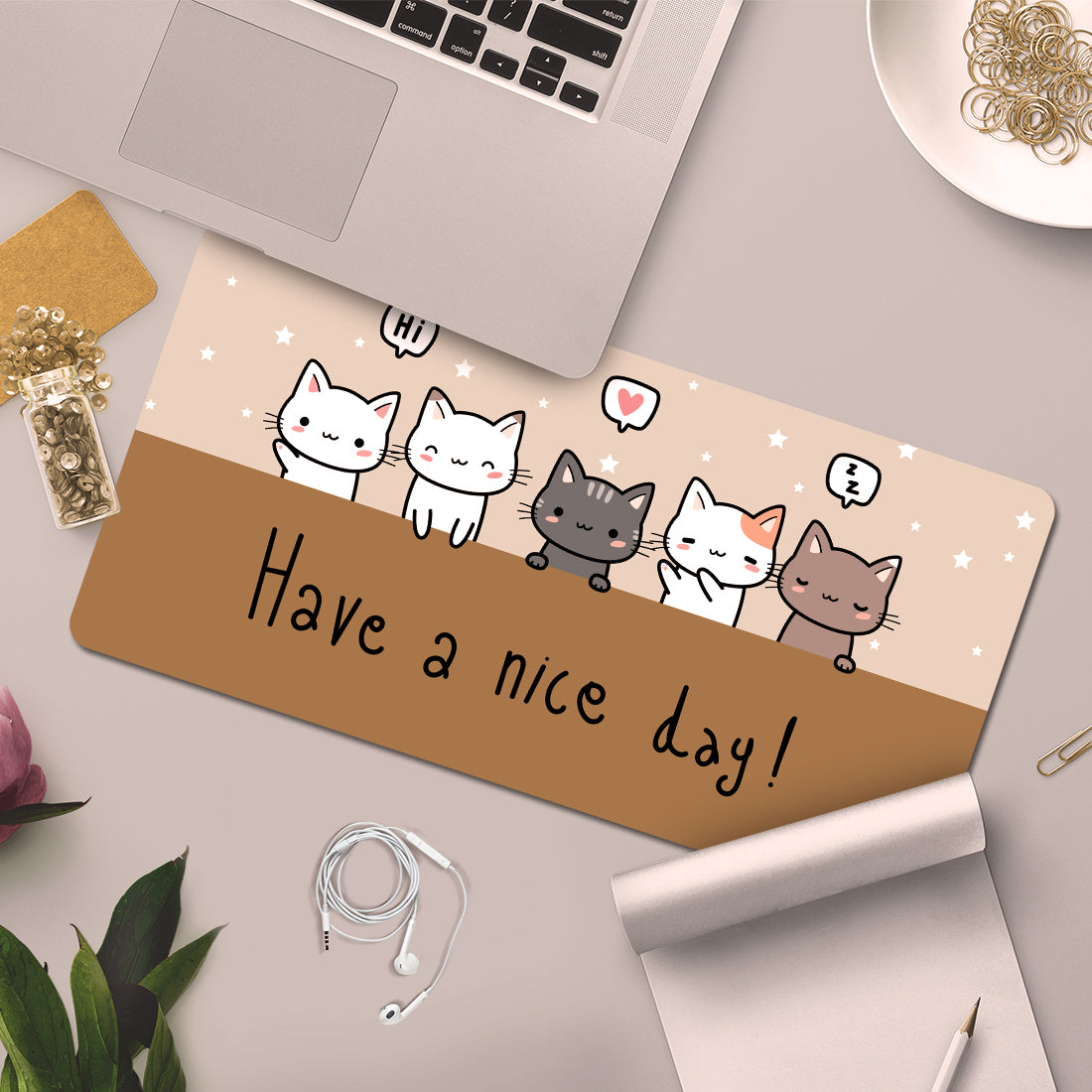 Have a Nice Day Desk Mat