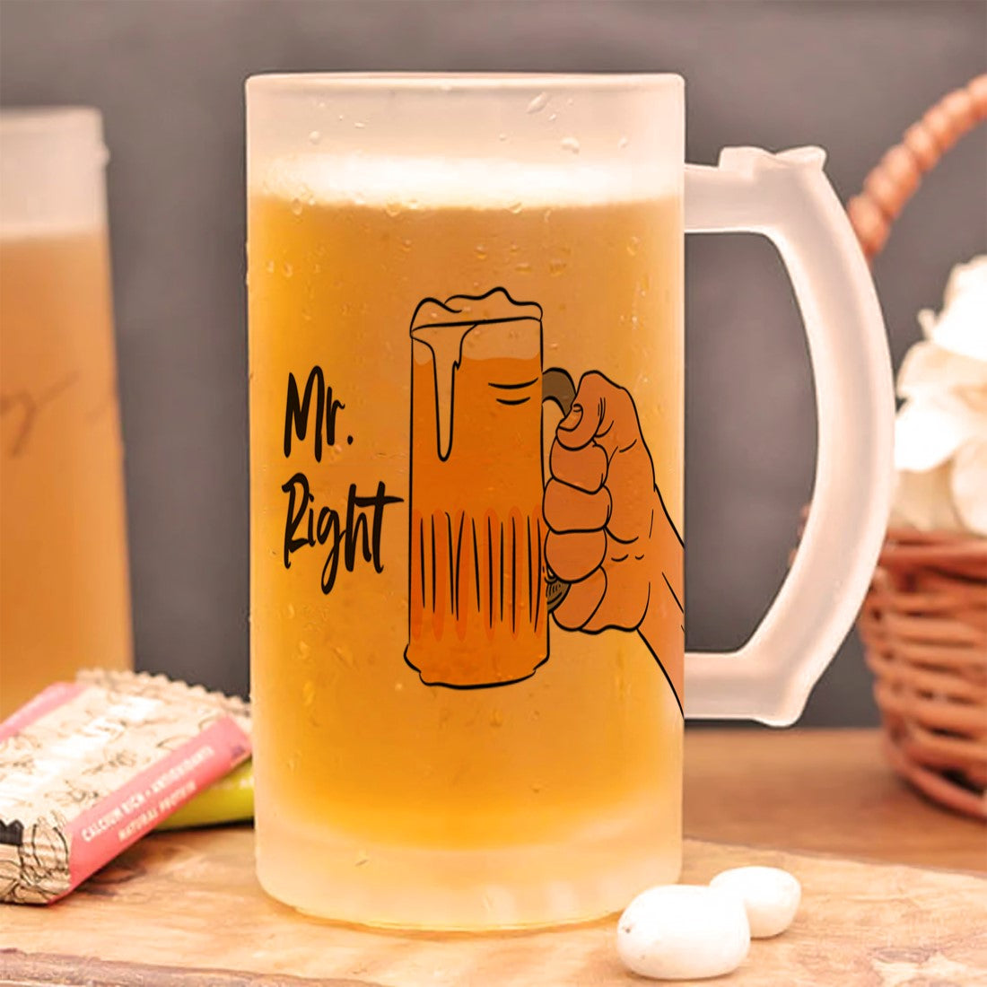 Mr. Right and Mrs. Always Right Beer Mug Combo