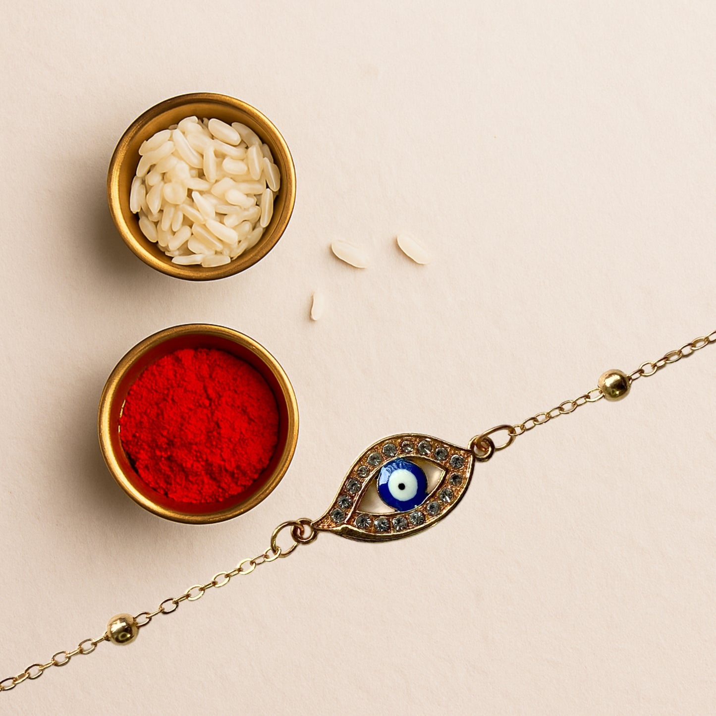 Evil Eye, eye shape rakhi
