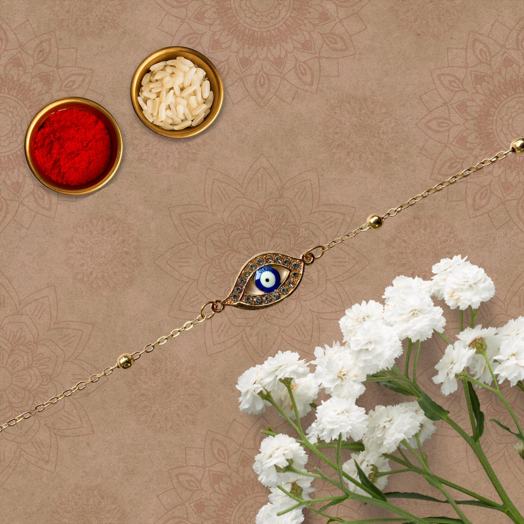 Evil Eye, eye shape rakhi