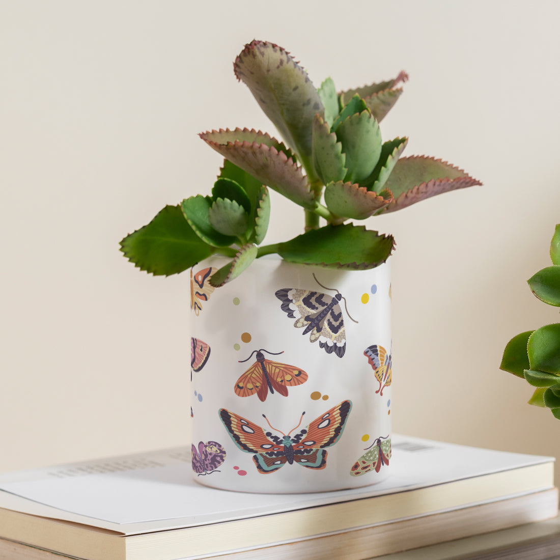 Butterfly Ceramic Desk planter Set of 2 (Planter only)