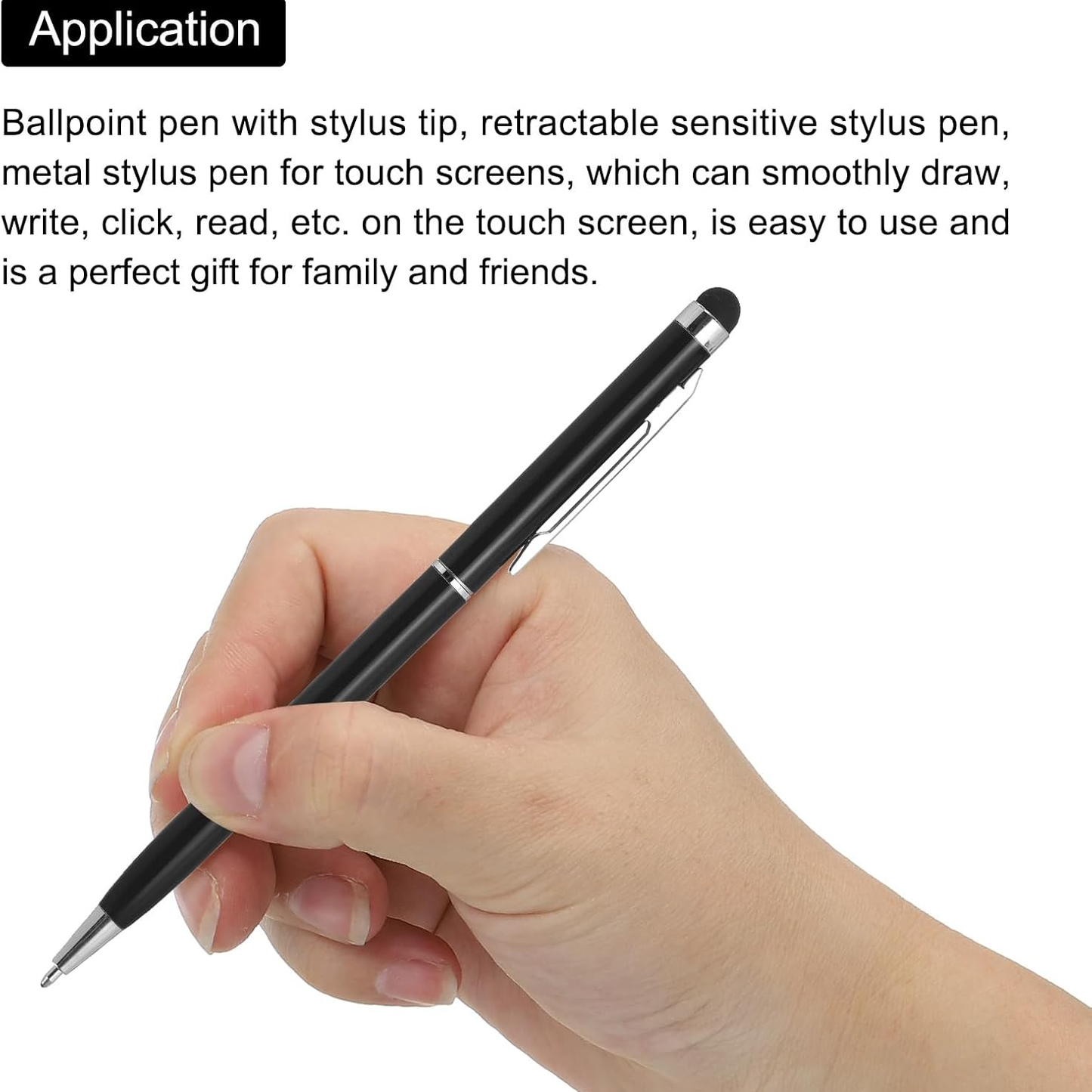 Blue ball point pen with Stylus (Single Piece)