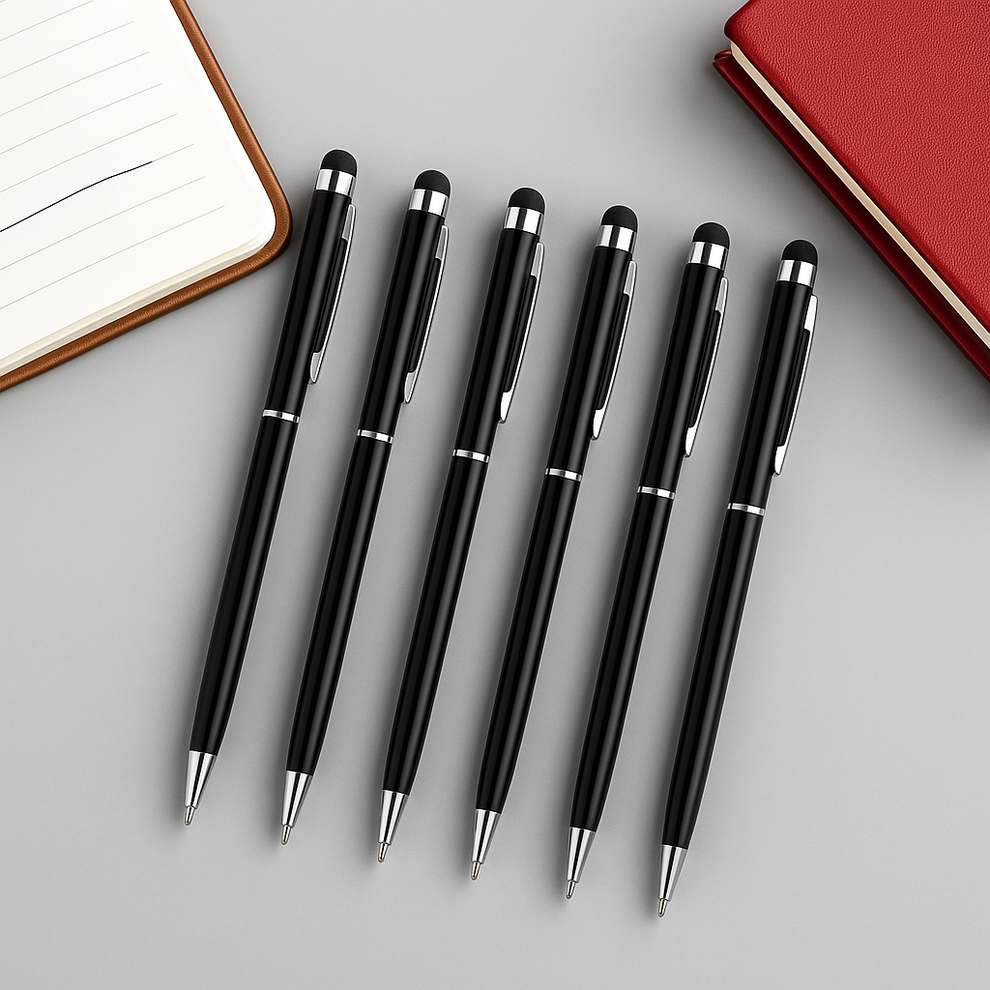 Blue ball point pen with Stylus (Single Piece)