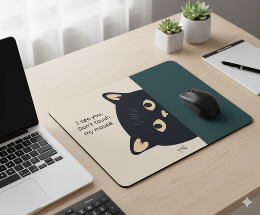 Cat Anti-Slip Mouse pad
